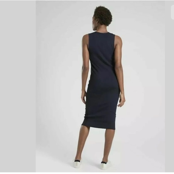 ATHLETA Sunstream Colorblock Midi Dress  Navy NWT - Picture 2 of 7
